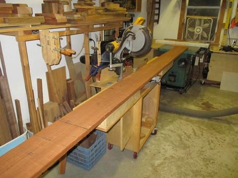 5/4 African Mahogany I have been saving for the companionway ladder and book shelves.