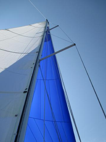 There is simply no way to capture the beauty of being under sail with a camera on deck. We need shots from another vantage point such as a chase boat.